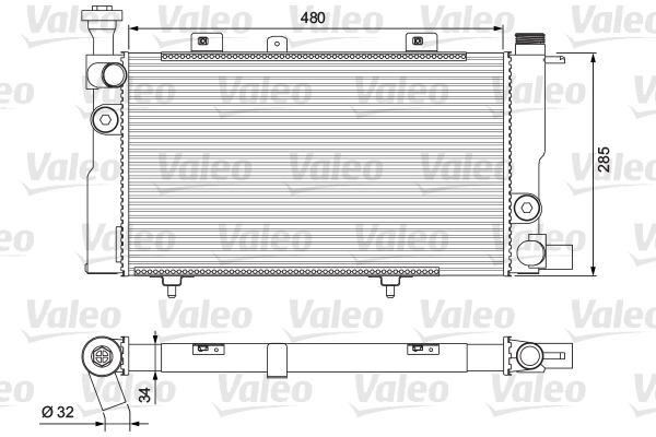Radiateur Valeo 310892