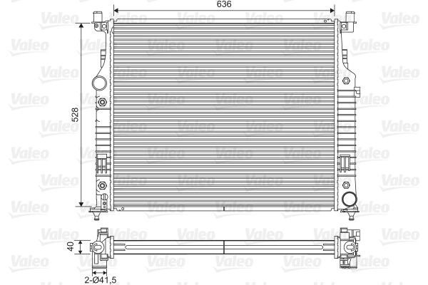 Radiateur Valeo 701569