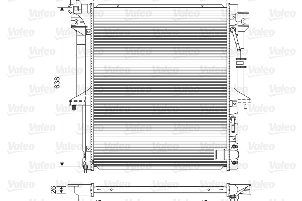 Radiateur Valeo 701585