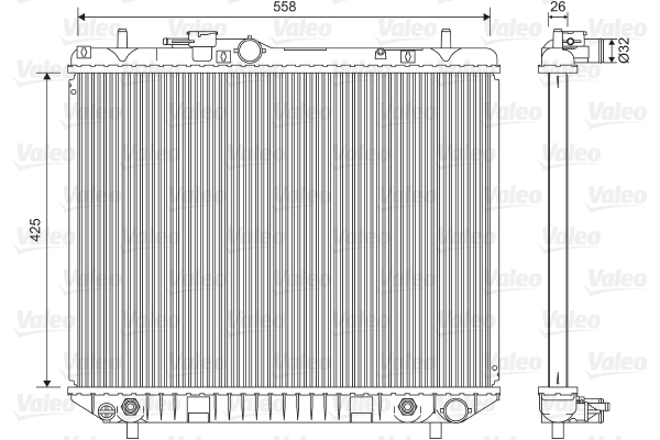 Radiateur Valeo 701593