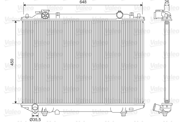 Radiateur Valeo 701615