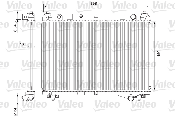 Radiateur Valeo 701722