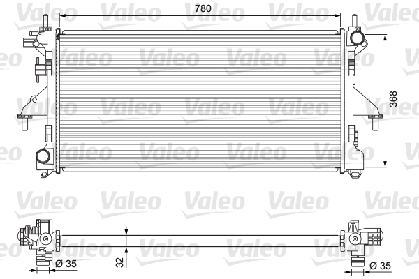 Radiateur Valeo 701727