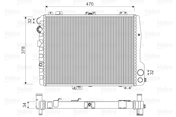 Radiateur Valeo 731505