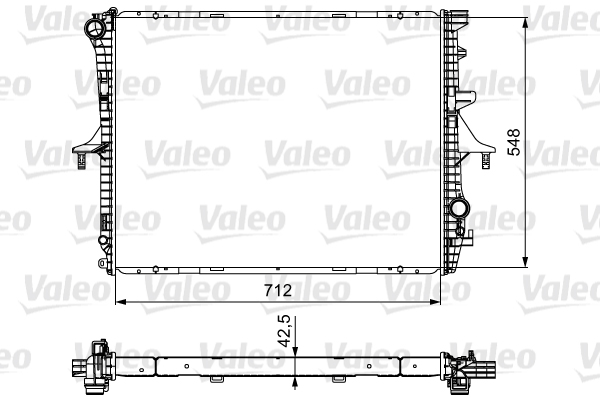 Radiateur Valeo 734740