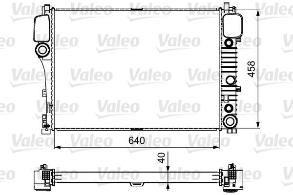 Radiateur Valeo 735299