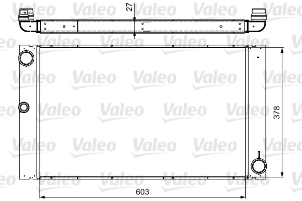 Radiateur Valeo 735475