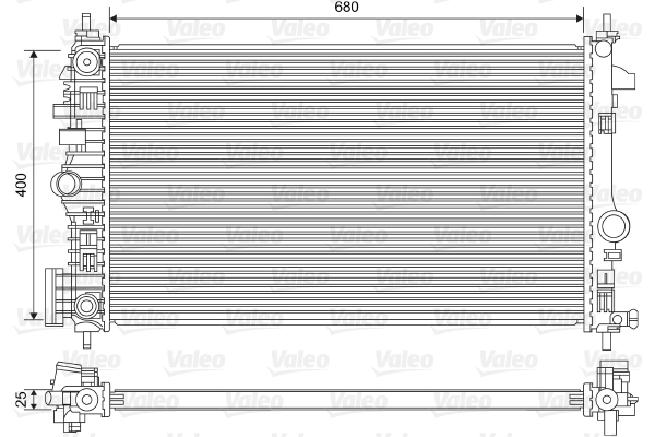 Radiateur Valeo 735486