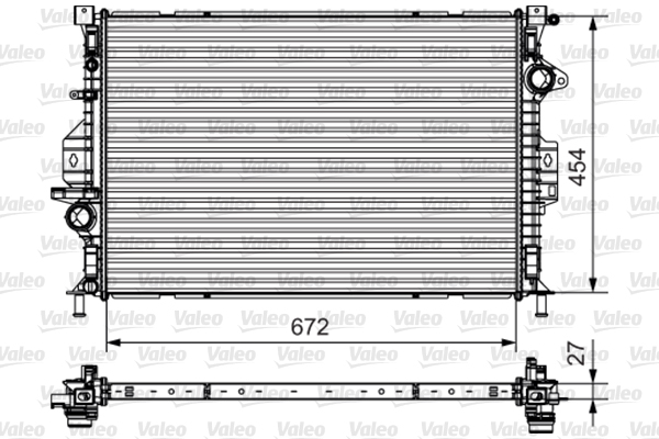 Radiateur Valeo 735601