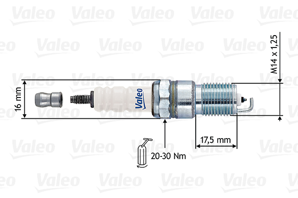 Bougie Valeo 246900