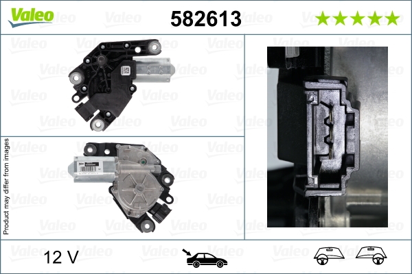 Ruitenwissermotor Valeo 582613