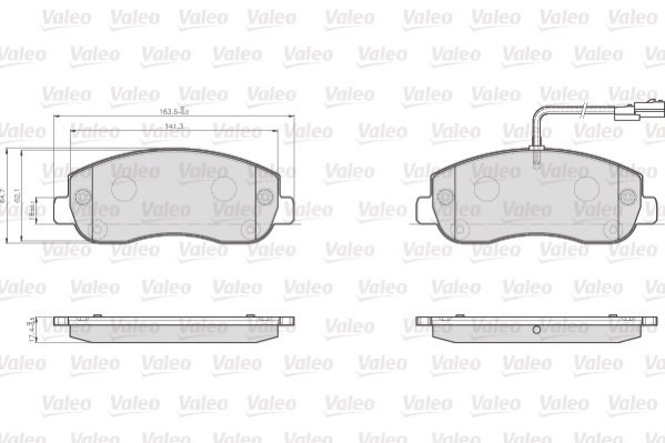 Valeo Remblokset 872147