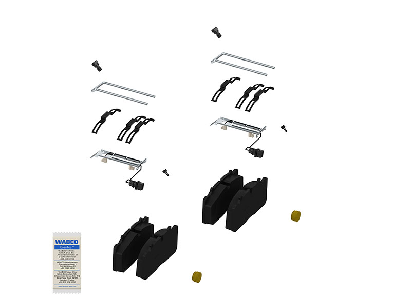 Remblokset Wabco 12999703VT