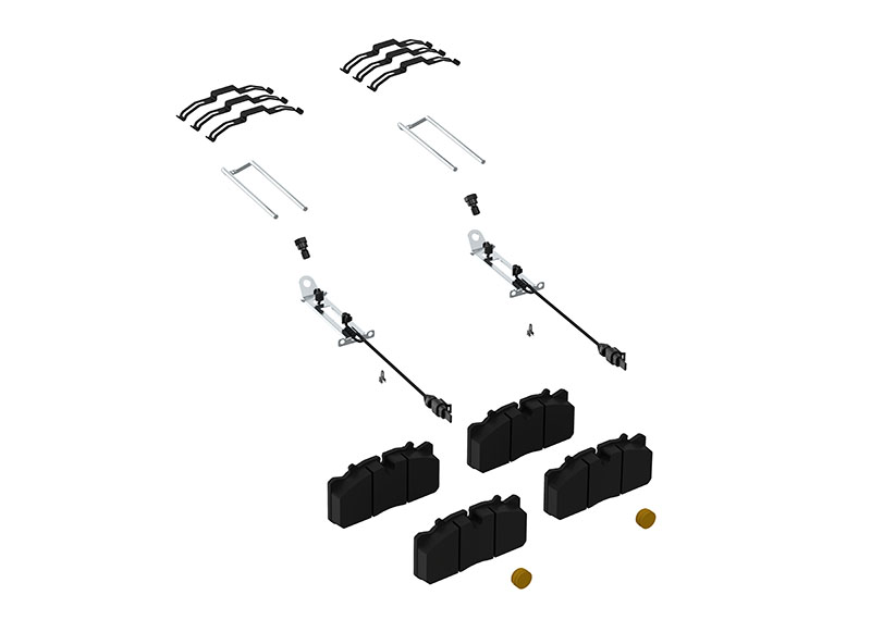 Remblokset Wabco 12999743VT