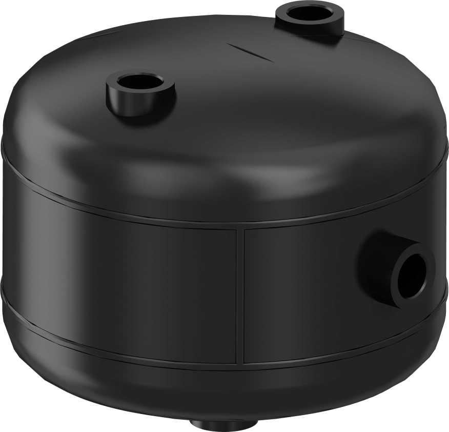 Luchtreservoir, pneumatisch systeem Wabco 9504050010