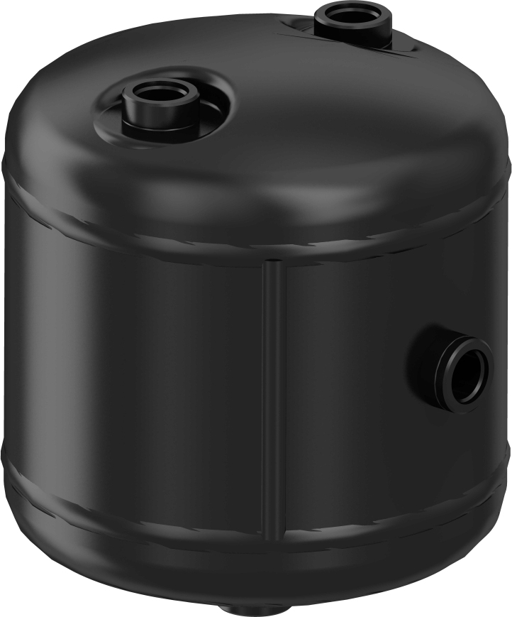 Luchtreservoir, pneumatisch systeem Wabco 9504060010