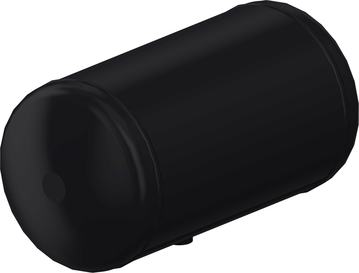 Luchtreservoir, pneumatisch systeem Wabco 9505200180