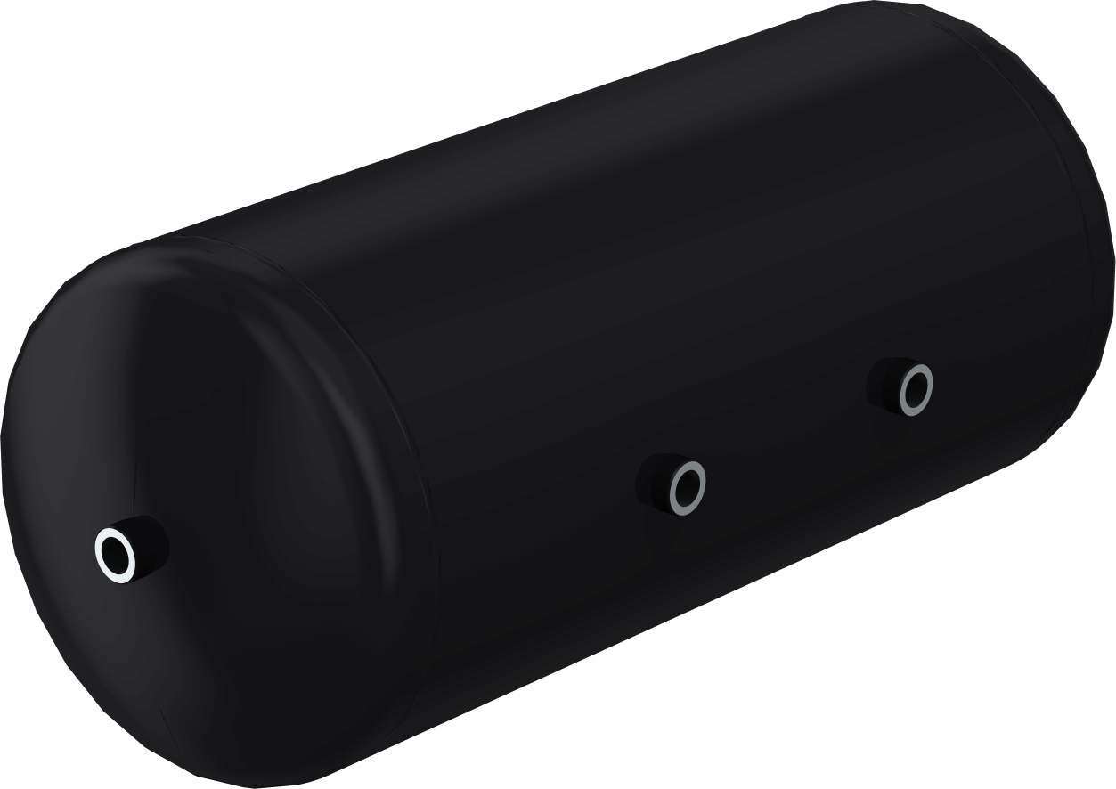 Luchtreservoir, pneumatisch systeem Wabco 9508450000