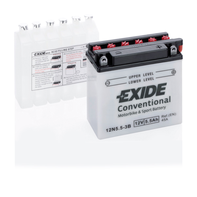 Accu Exide 12N5,5-3B