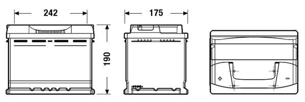 Exide Accu EB621