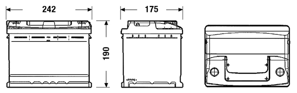 Exide Accu EC550