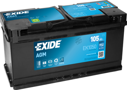 Accu Exide EK1050