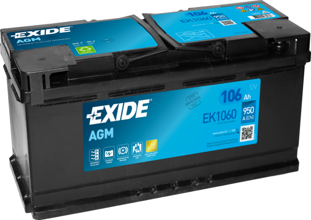 Accu Exide EK1060