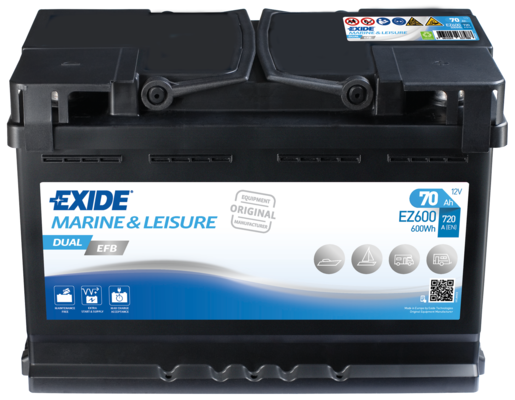 Accu Exide EZ600