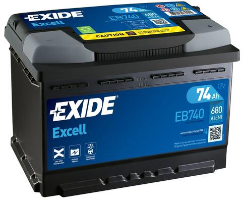 Accu Exide EB740