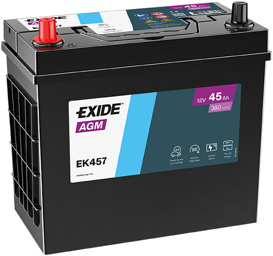 Accu / Batterij Exide EK457