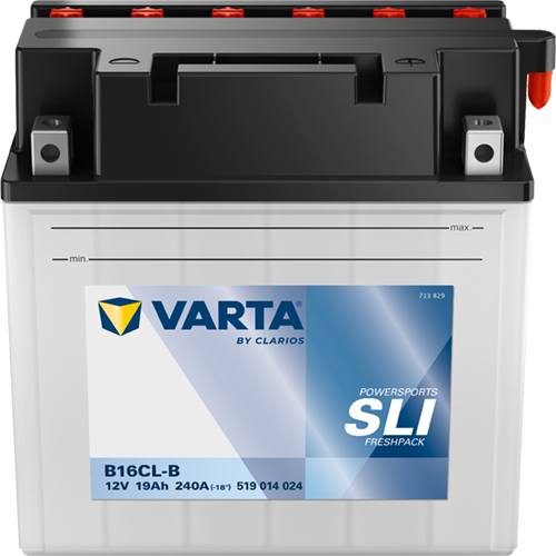 Varta POWERSPORTS SLI FRESHPACK 519014024K544 - 4016987140581 - 4016987169582