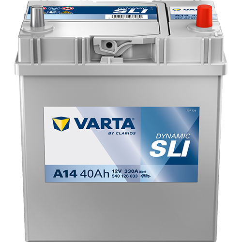 Varta DYNAMIC SLI A14 - 540126033K262 - 4016987119617 - 4016987167489 - 054 - 12V 330A 40Ah - 540126033 - 709184  - Blue Dynamic - 5401260333132 - 533058