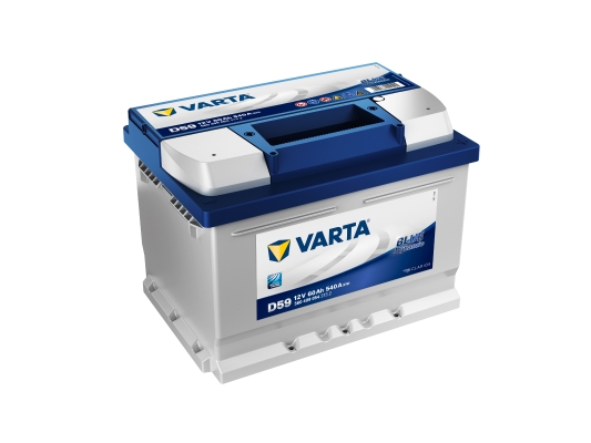 Varta Blue Dynamic D59 12V 60 Ah - 5604090543132 - 4016987119525 - 533079 - 540 A