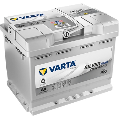 Varta Silver Dynamic AGM D52 12V 60 Ah - 560901068D852 - 4016987144497 - 611635 - 680 A