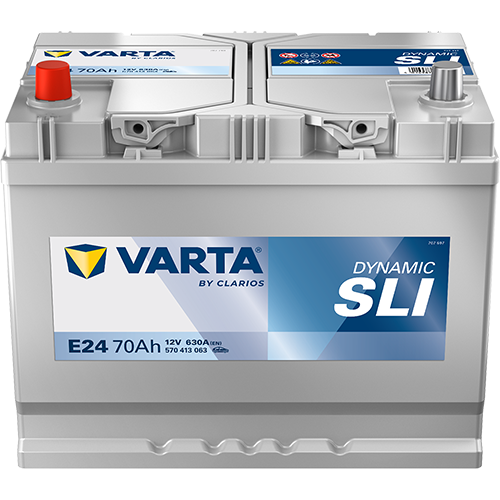 Varta DYNAMIC SLI E24 - 570413063K262 - 4016987119709 - 4016987167632 - 069 - 12V 630A 70Ah - 570413063 - 709254  - Blue Dynamic - 5704130633132 - 533091