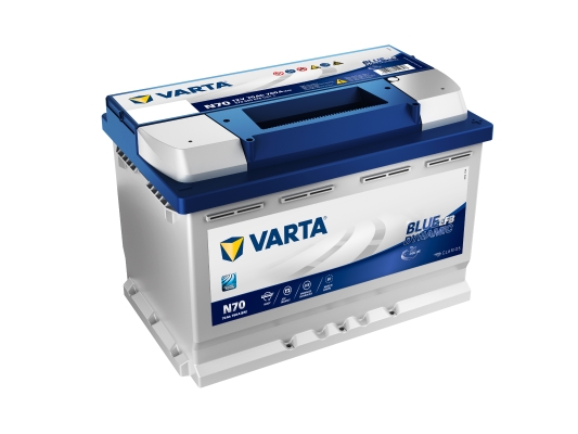 Varta Blue Dynamic EFB N70 12V 70 Ah - 570500076D842 - 4016987152317 - 659543 - 760 A