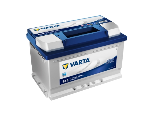 Varta Blue Dynamic E43 12V 72 Ah - 5724090683132 - 4016987119556 - 533092 - 680 A