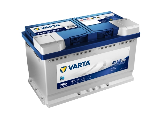 Varta Blue Dynamic EFB N80 12V 80 Ah - 580500080D842 - 4016987152324 - 659544 - 800 A