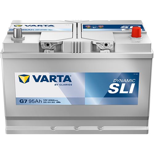 Varta DYNAMIC SLI G7 - 595404083K262 - 4016987119716 - 4016987167700 - 12V 830A 95Ah - 335 - 595404083 - 709252 - Blue Dynamic - 5954040833132 - 533103