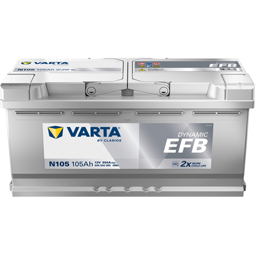 Varta DYNAMIC EFB 605500095K262 - 4069064020696