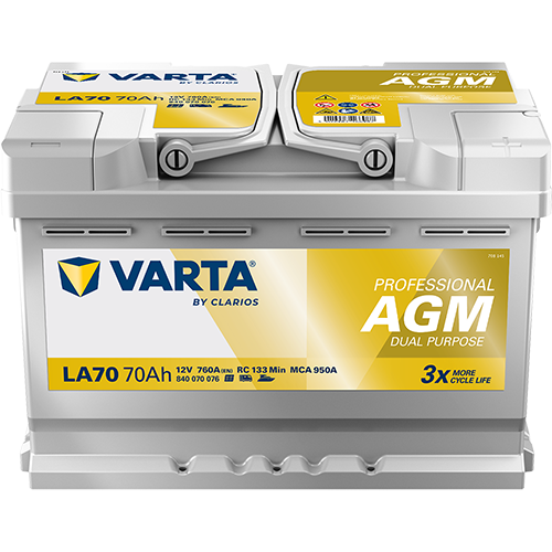Varta PROFESSIONAL AGM 840070076K312 - 4016987142714 - 4016987166987