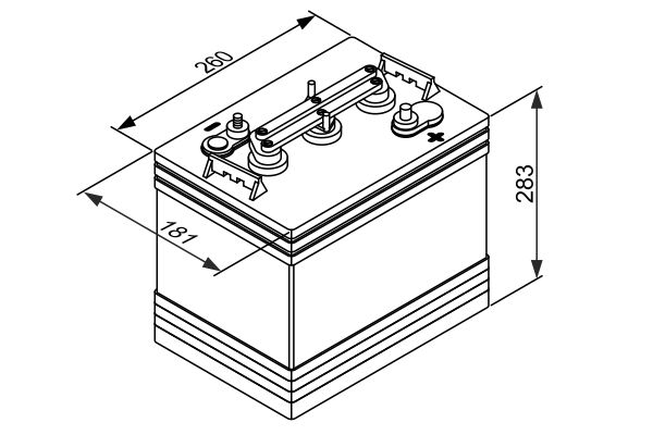 Accu Bosch 0 092 L50 G30