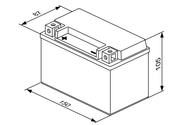 Bosch Accu 0 092 M60 100