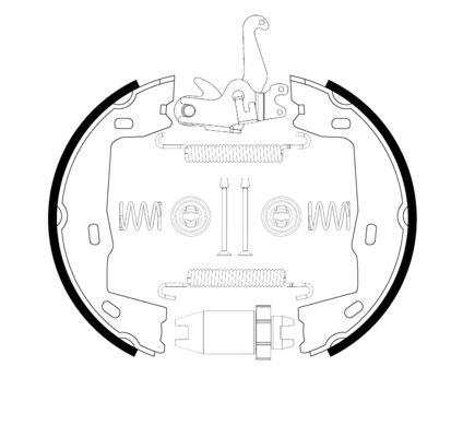 Bosch Remschoen set 0 204 113 824