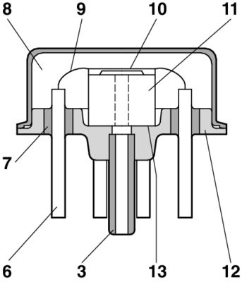 Bosch Brandstofdruk sensor 0 261 230 110