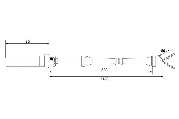Bosch ABS sensor 0 265 004 009