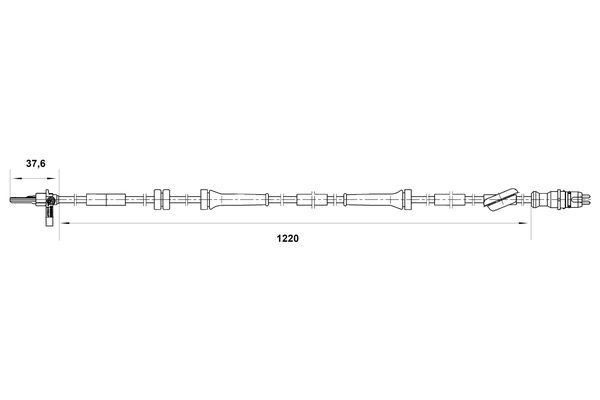 ABS sensor Bosch 0 265 007 040