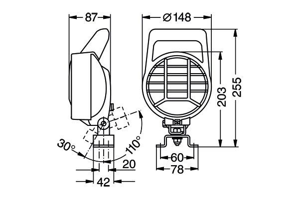 Bosch Werklamp 0 306 481 004