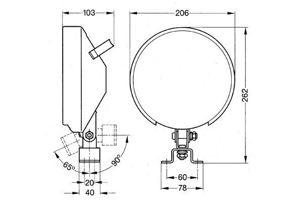 Bosch Werklamp 0 306 980 002