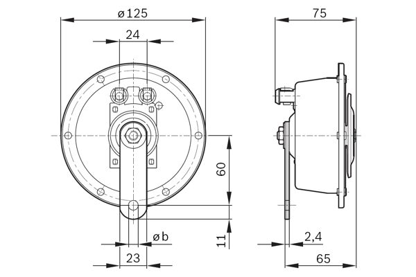 Bosch Claxon 0 320 226 010